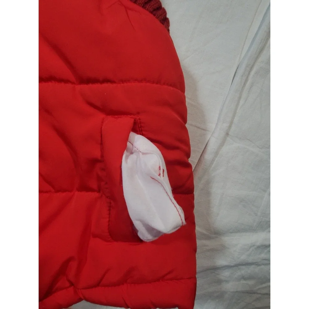 Timberland Limited Collection Puffer Vest Kids Red Gorpcore Archive